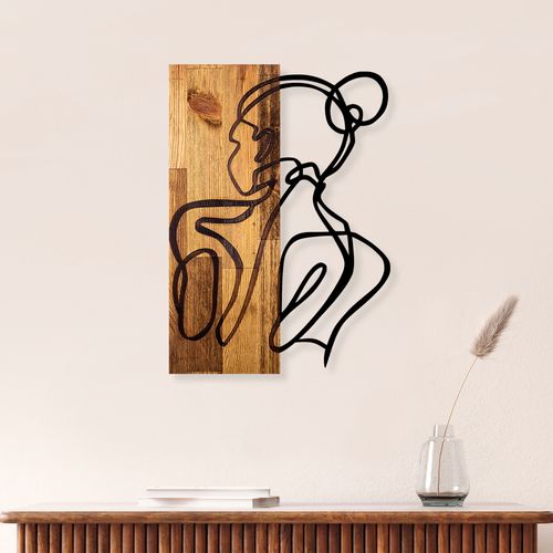 Wallity Drvena zidna dekoracija, Woman Body slika 1