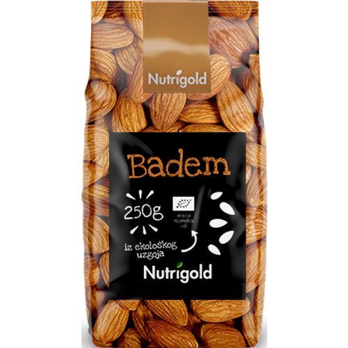 Nutrigold Badem – Organski 250g  slika 1