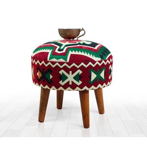 Melik v3 - Multicolor Multicolor Pouffe