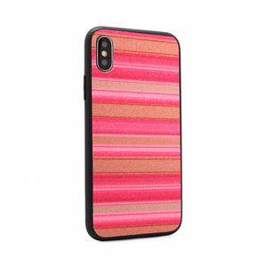 Torbica Three stripes za iPhone X pink