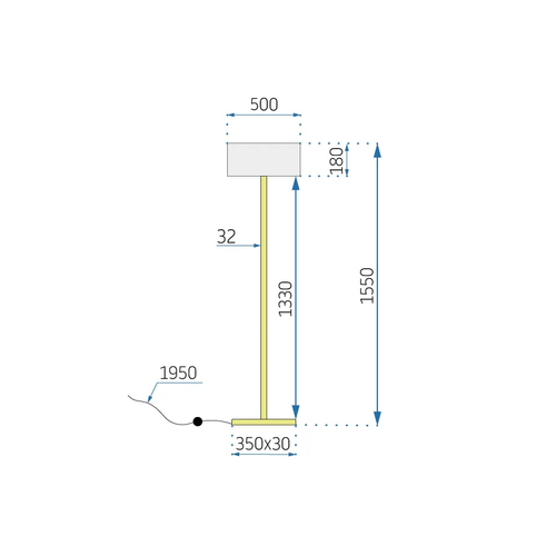 TOOLIGHT Podna svjetiljka App966-3F slika 11