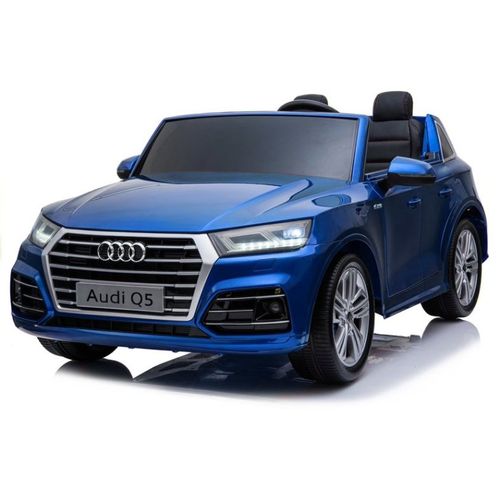 Licencirani Audi Q5 dvosjed plavi lakirani - auto na akumulator slika 2