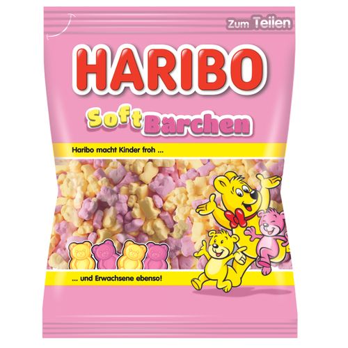 Haribo gumeni bomboni mekani medo 200g slika 1