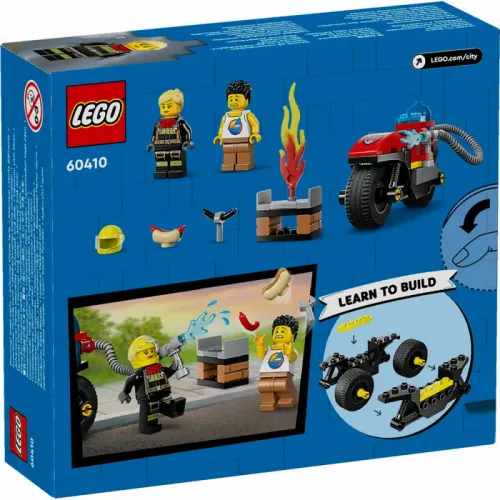 Lego City Fire Fire Rescue Motorcycle slika 2