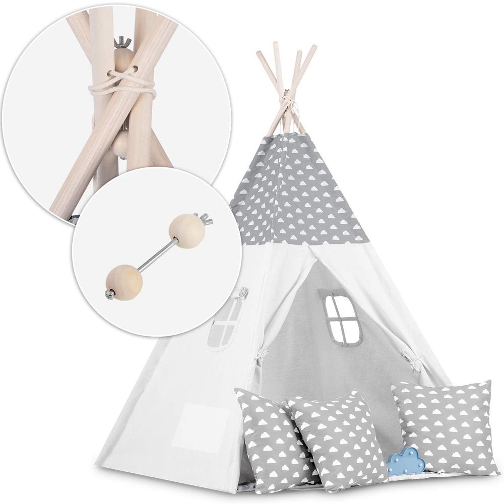 Drveni stabilizator za Nukido tipi šator slika 6