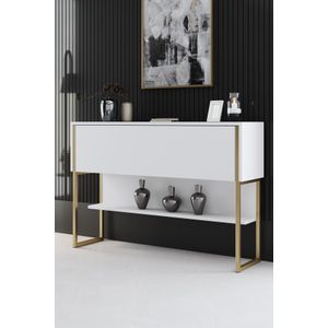 Luxe - Zlatna i Bijela Komoda
