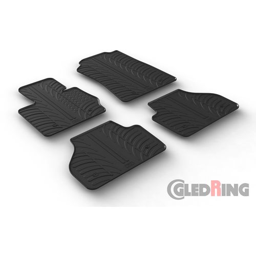 Gledring gumeni tepisi za BMW X4 2014-06.2018 slika 1