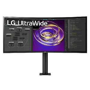 LG 34WP88CP-B 34'' IPS UltraWide Ergo QHD 3440x1440@60Hz, 21:9, 1000:1, 5ms, 300cd/m², 178°/178°, HDR10, 1 USB-C, 2 USB 3.0 downstream, 2 HDMI, 1 DP, AMD FreeSync, VESA 100x100mm, Height, Tilt, Swivel, Pivot, Black, 3yw