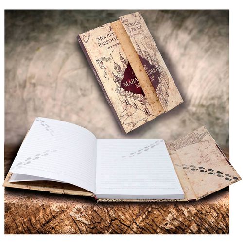 Harry Potter Marauders Map A5 notebook slika 1