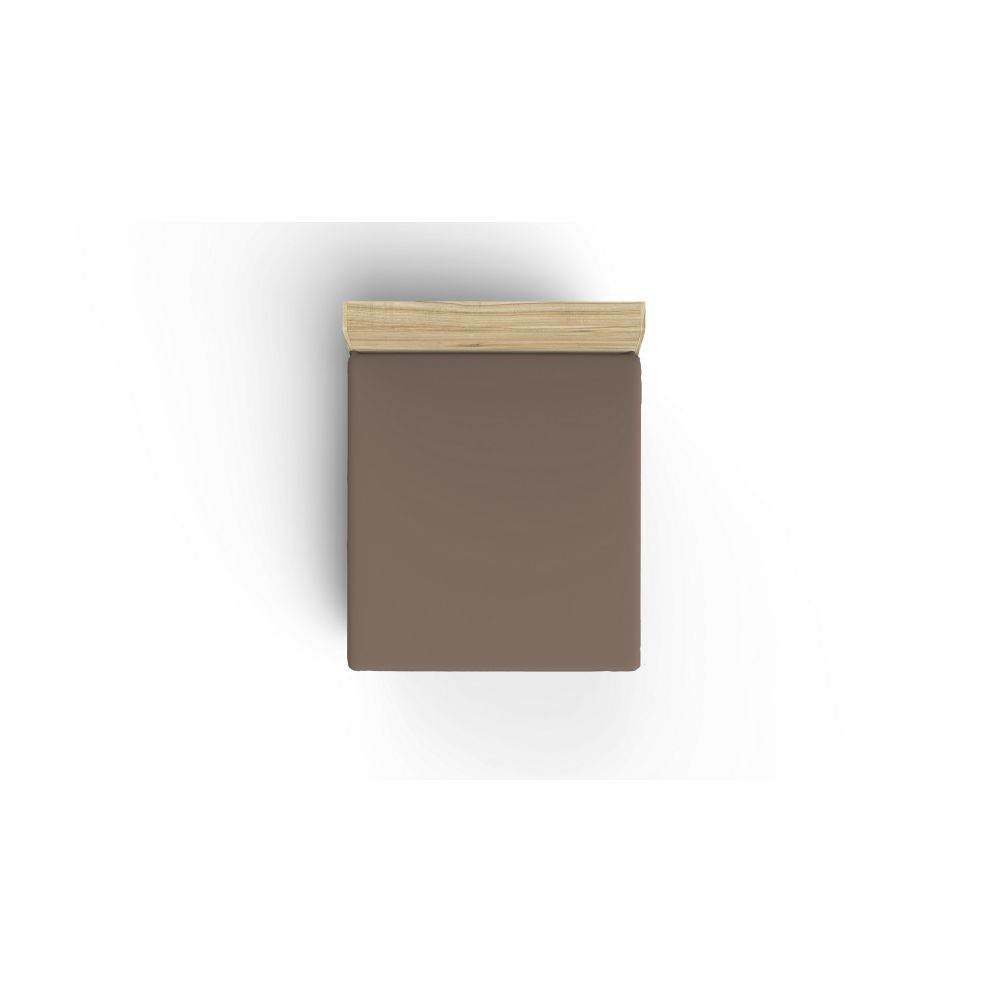 Ranforce Double XL Fitted Sheet - Braon slika 1