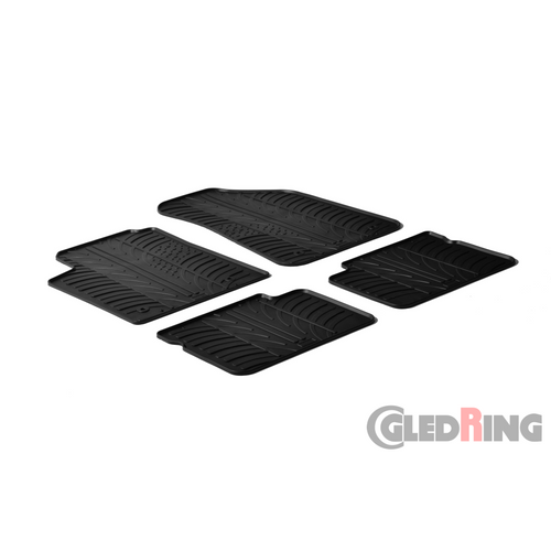 Gledring gumeni tepisi za Lancia Delta 2009->/FIAT Bravo 2007->/ 5 DOORS slika 1