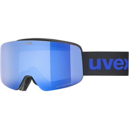 Uvex goggles PWDR FM, black-matt/blue slika 1