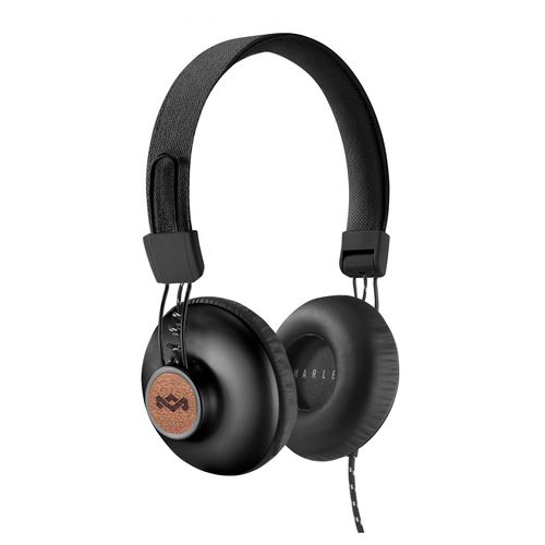 House of Marley On-ear slušalice Positive Vibration 2.0 Signature, crne slika 1