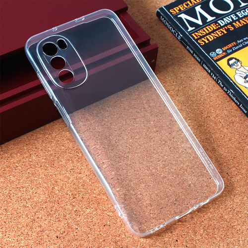 Maska silikonska Ultra Thin za Motorola Moto G52 transparent slika 1