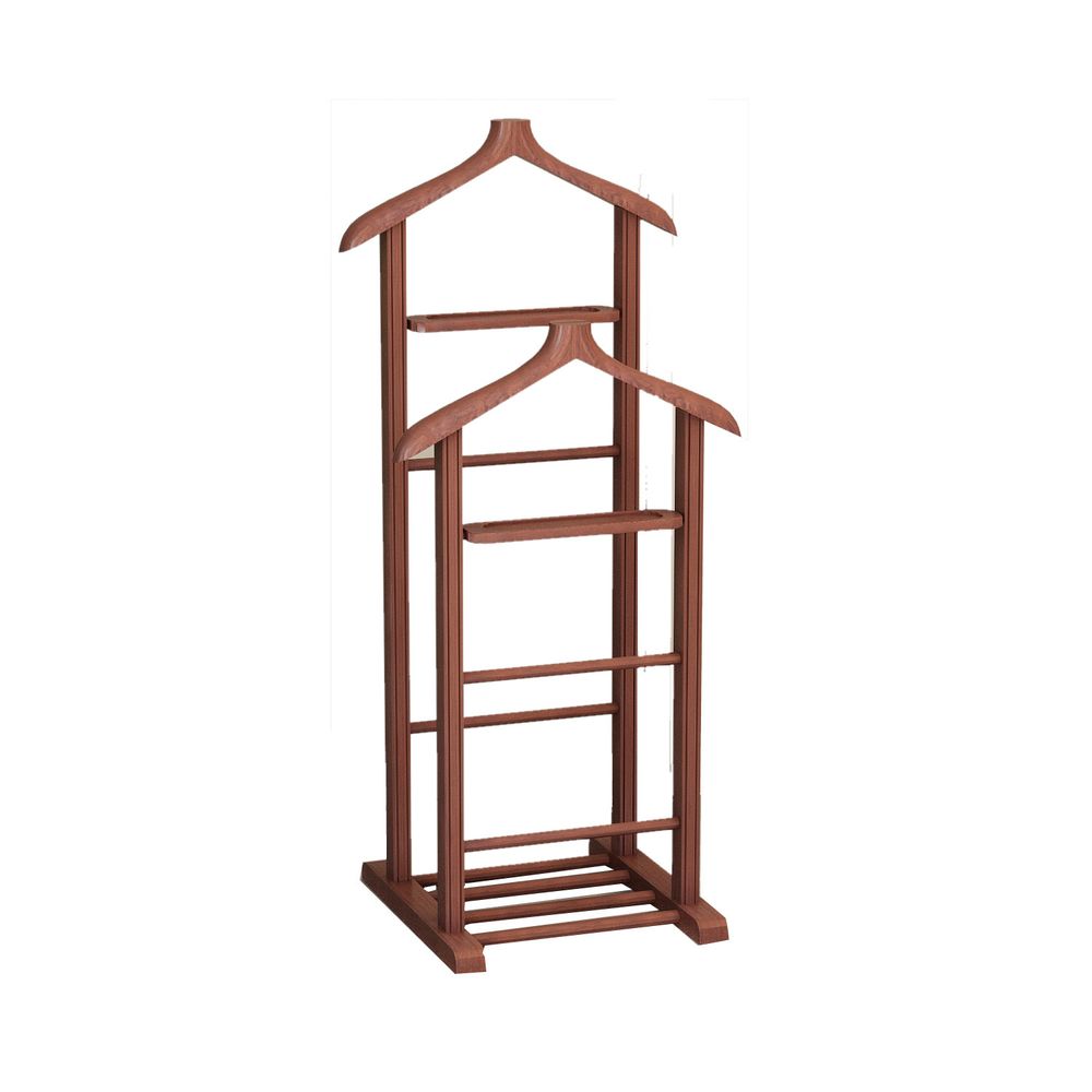 Beta Double - Walnut Walnut Valet Stand slika 3
