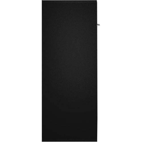 Komoda crna 60 x 30 x 75 cm od konstruiranog drva slika 24