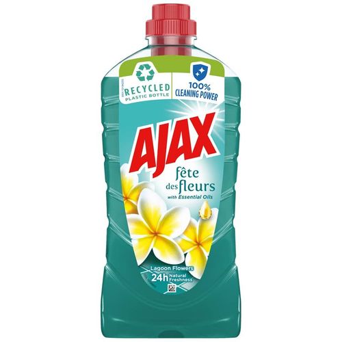 Ajax tečnost za podove Floral Fiesta Lagoon Flowers 1l slika 1