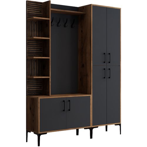 Viyana DA - Walnut, Anthracite Walnut
Anthracite Hall Stand slika 6