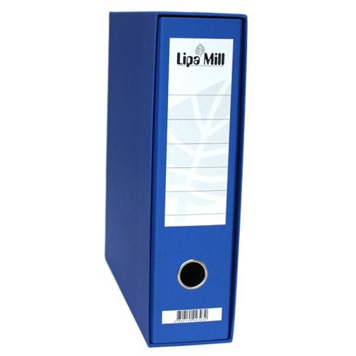Registrator s kutijom A4, 8 cm, Lipa Mill, plavi slika 2