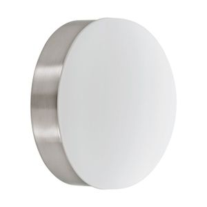 Eglo CUpella zidna/plafonjera/1, led, 6w, 500lm, prečnik 130, nikl-mat/bela 