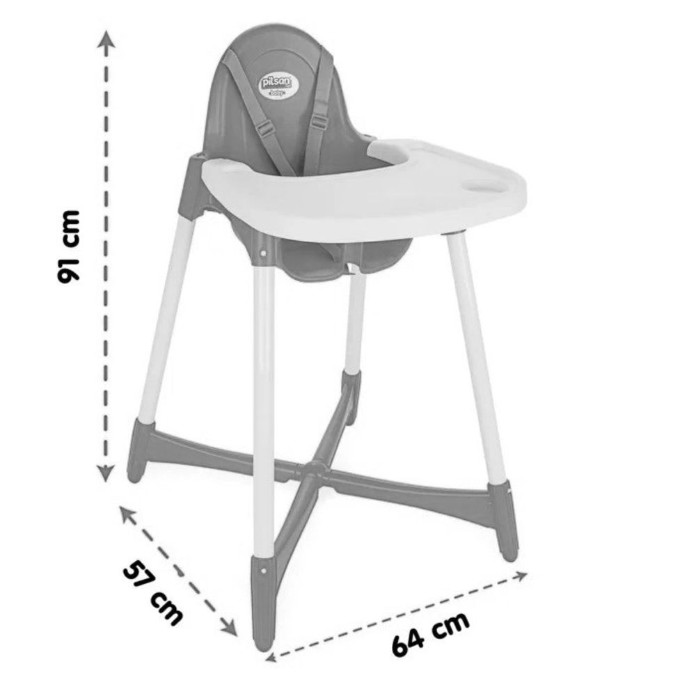 Pilsan Hranilica za bebe Practical 07-504, Roza slika 2