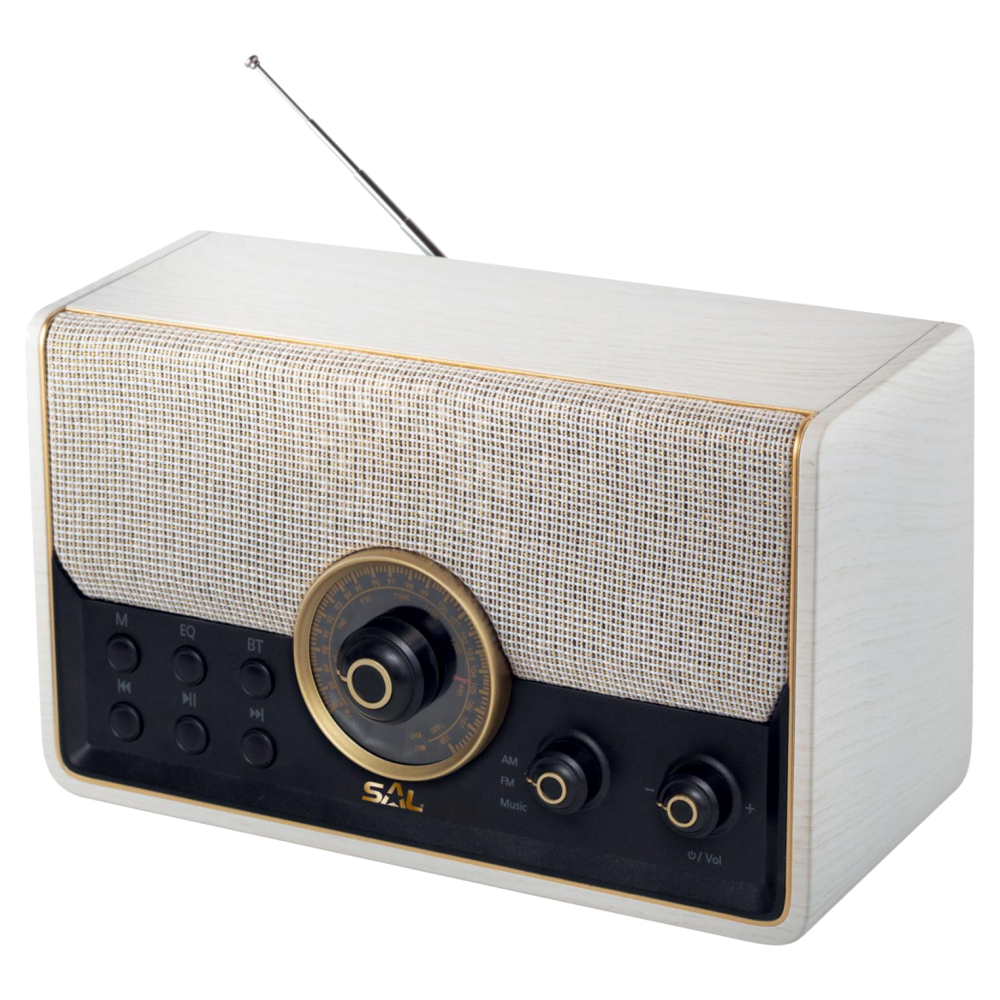 SAL Retro radio, AM-FM-BT-USB-mSD - RRT 6B slika 1