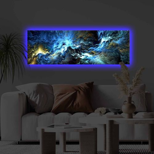 3090KTLGDACT - 005 Multicolor Decorative Led Lighted Canvas Painting slika 1