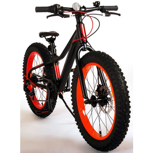 Volare Gradient dječji bicikl 20" s dvije ručne kočnice narančasto-crni slika 9
