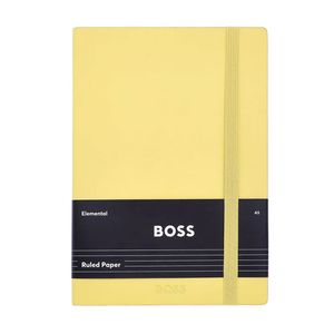 Hugo Boss notes A5 Classic Light HNH422SL, pastelno žuti