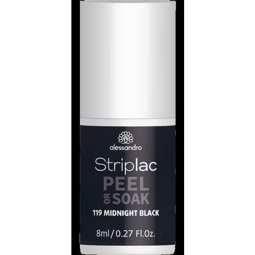 Alessandro Striplac 2.0 PEEL OR SOAK Midnight Black 8 ml slika 1