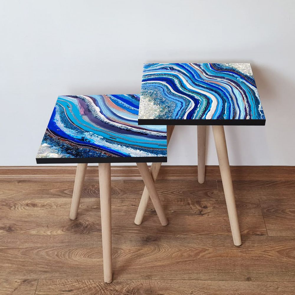 Nesting stolovi 2Shp483 - (2 komada) - boje: višebojni slika 1