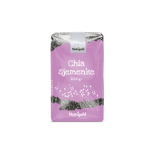 Nutrigold Chia sjemenke 1000g xxl slika 1