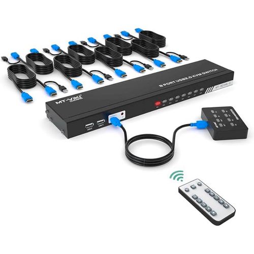 MT-Viki HDMI KVM Switch 8-port slika 1