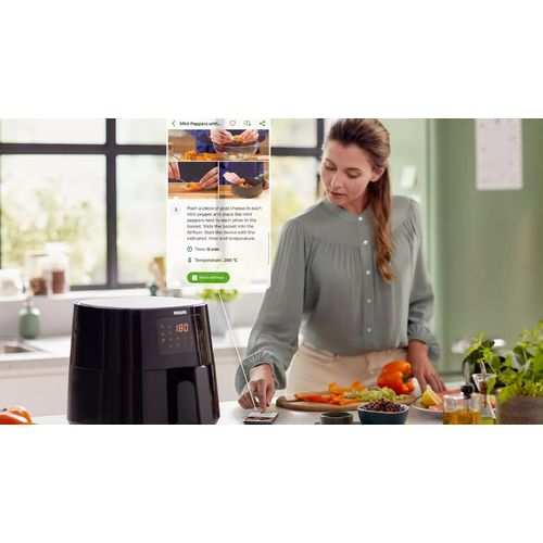 Philips HD9280/90 Airfryer serije 5000 XL, zapremine 6.2 L slika 8