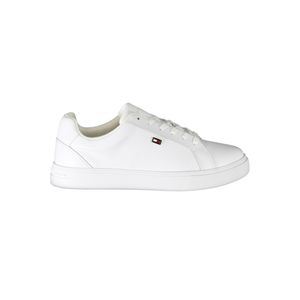 TOMMY HILFIGER WHITE WOMEN'S SPORTS SHOES