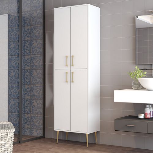 Berlin A - White, Gold White
Gold Multi Purpose Cabinet slika 1