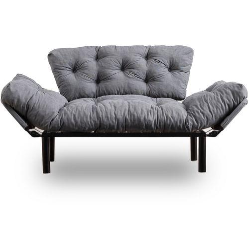 Atelier Del Sofa Dvosjed na razvlačenje NITTA siva, Nitta - Grey slika 4