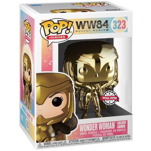 POP figure DC Comics Wonder Woman 1984 Gold Power Exclusive slika 1