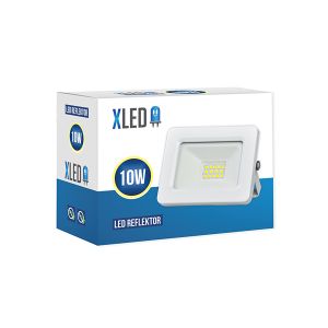 XLED 10W LED reflektor 6500K,800Lm,AC220-240V,Beli