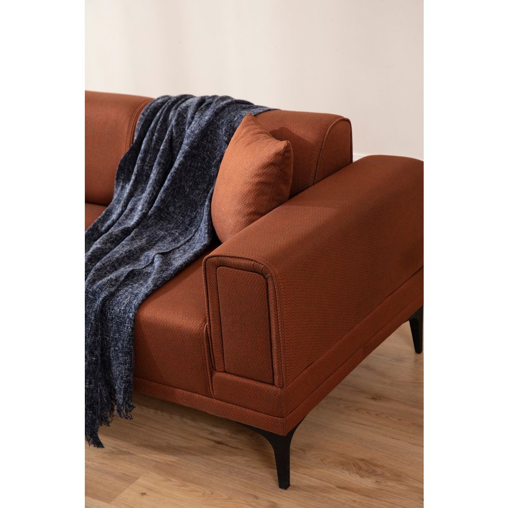 Ugaona Sofa-Bed 'Horizon Left' - Crvena slika 4