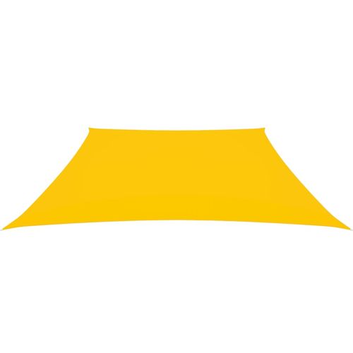 Jedro protiv sunca od tkanine Oxford trapezno 2/4 x 3 m žuto slika 3