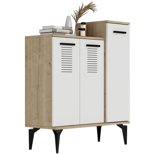 Asimo - Sapphire Oak, White Sapphire Oak
White Shoe Cabinet slika 8