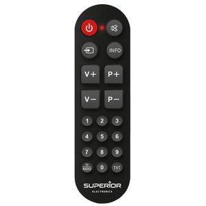 Superior Daljinski upravljač za LG/Sam./Sony/Pan. smart TV prijemnike - RC Ready4