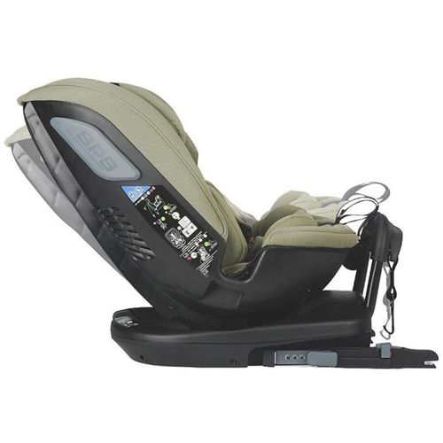 Coccolle® Autosjedalica Velsa iSize 360° 40-150cm Isofix, Moss Green slika 10