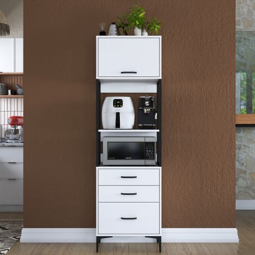 JE135 - 3101 White Multi Purpose Cabinet slika 2