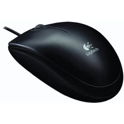 Miš Logitech B100, crni slika 2