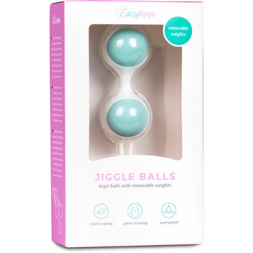 Vaginalne kuglice Jiggle Balls, plave slika 3