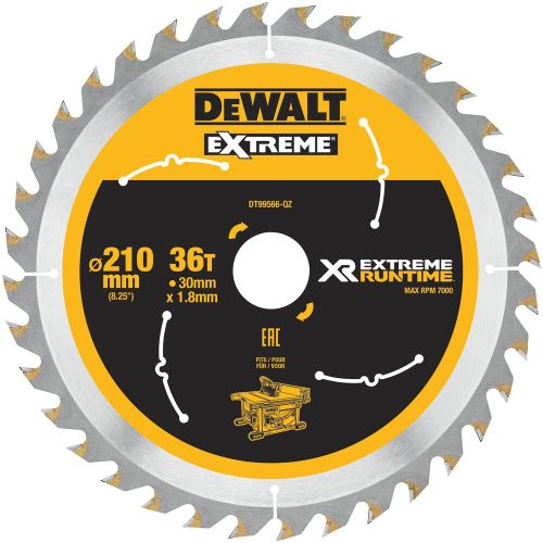 DEWALT LIST ZA STOLNU PILU 210MMX30MM 36T FLEXVOLT DT99566 slika 1