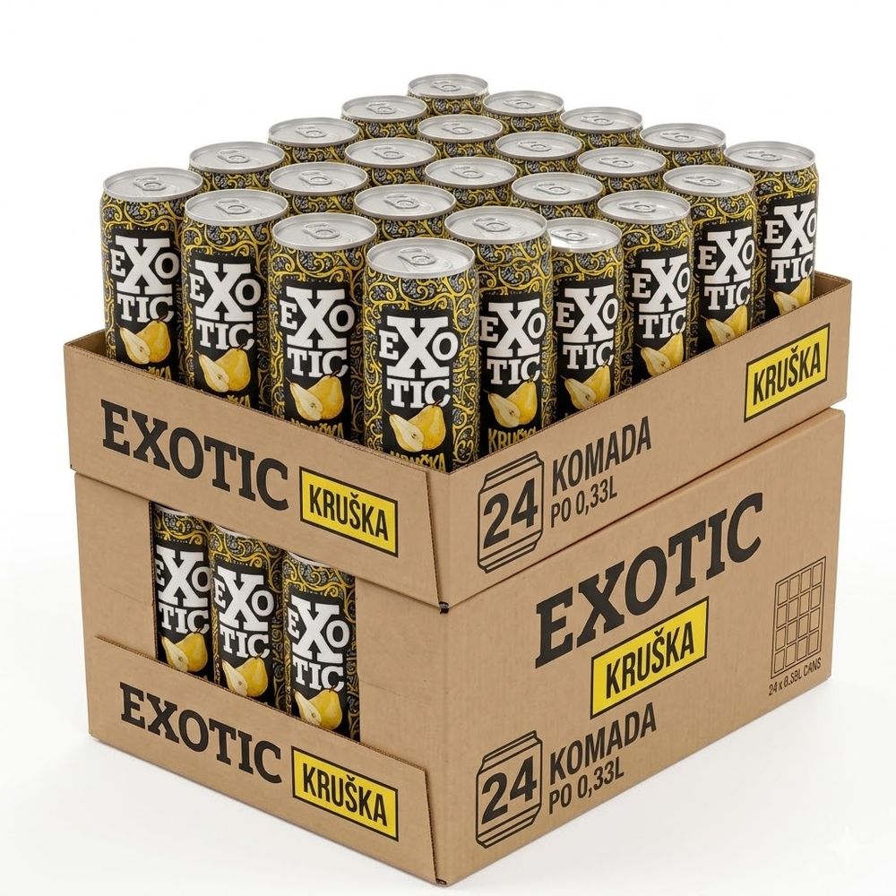 Vitinka Exotic Kruška gazirano 0,33l 24kom  slika 1
