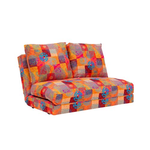 Atelier Del Sofa Dvosjed na razvlačenje, Višebojno, Taida - Patchwork slika 5